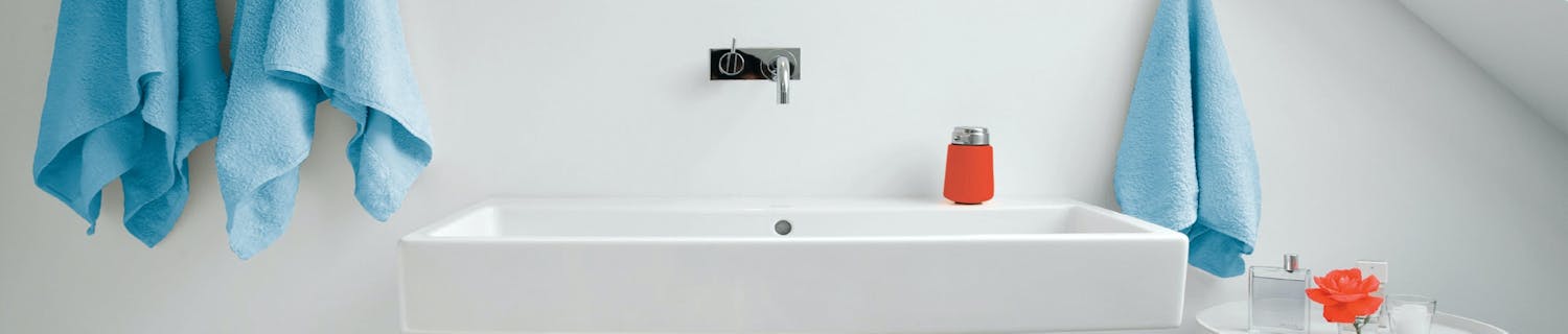 Slik henger du opp en tung håndvask Høyde vask bad